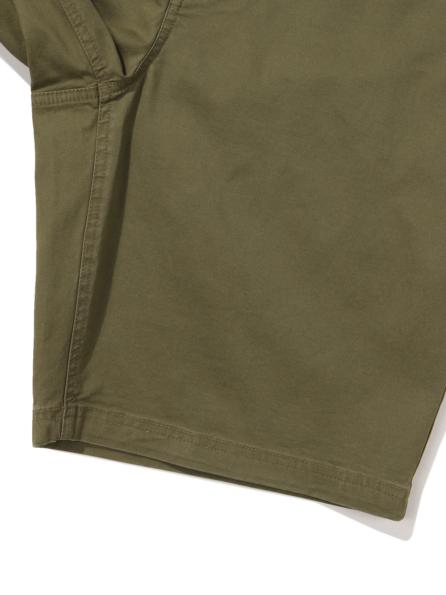 Cotton Chino Shorts - Khaki