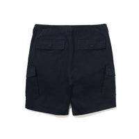 Cotton Core Cargo Shorts - Navy