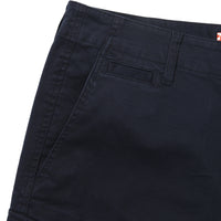 Cotton Core Cargo Shorts - Navy