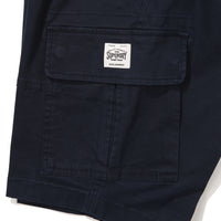 Cotton Core Cargo Shorts - Navy