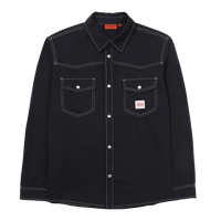 Color Stitch Western Shirt - Navy