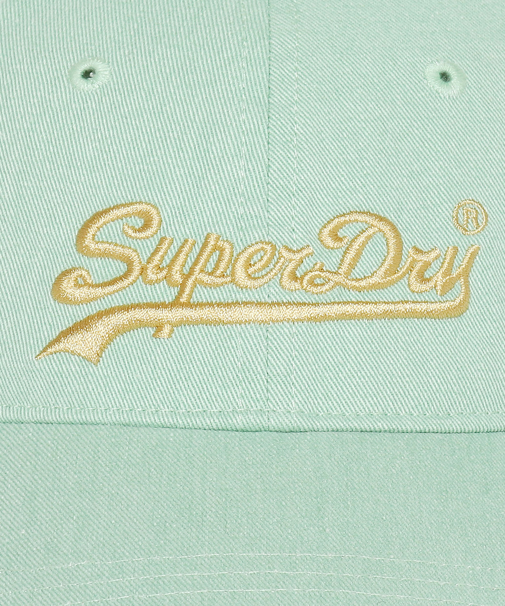 Pigment Vintage Logo Ball Cap - L/Green