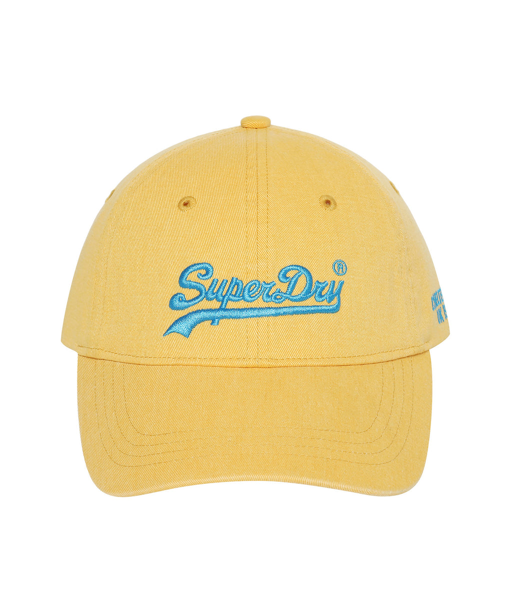Pigment Vintage Logo Ball Cap - Yellow