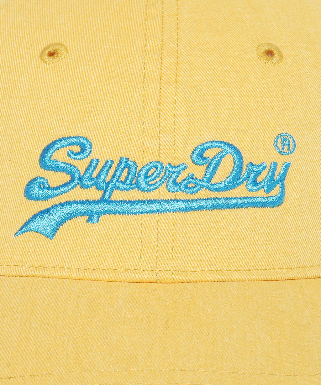 Pigment Vintage Logo Ball Cap - Yellow
