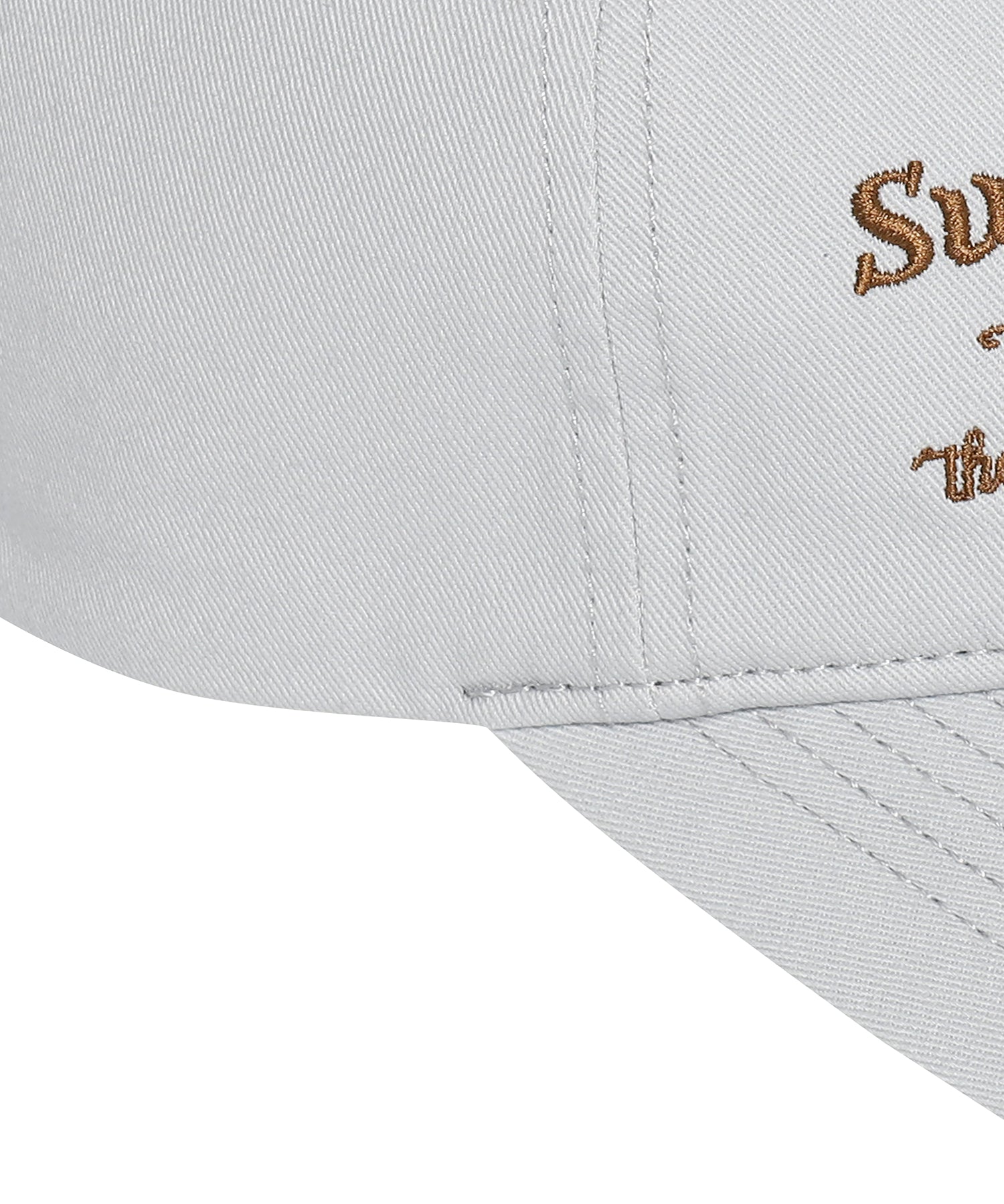 Vintage Embroidery Ball Cap - Grey