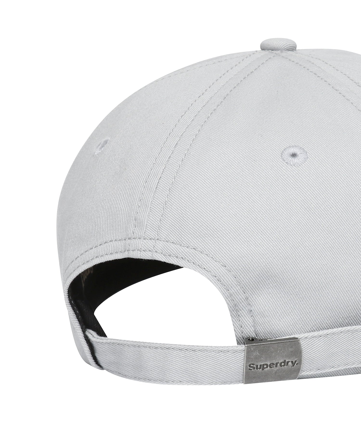 Vintage Embroidery Ball Cap - Grey