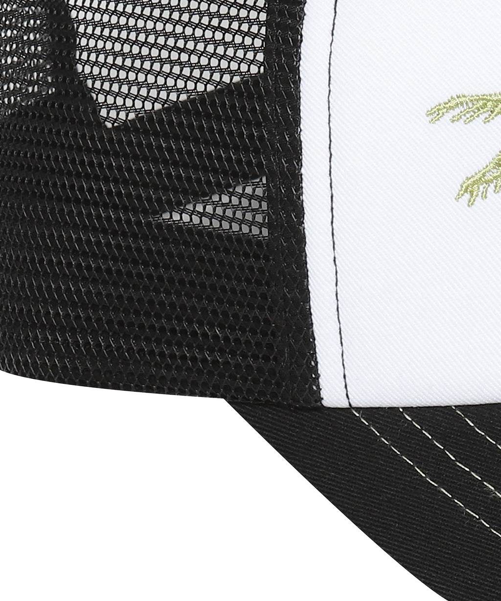 Surf Mesh Trucker Ball Cap - Black