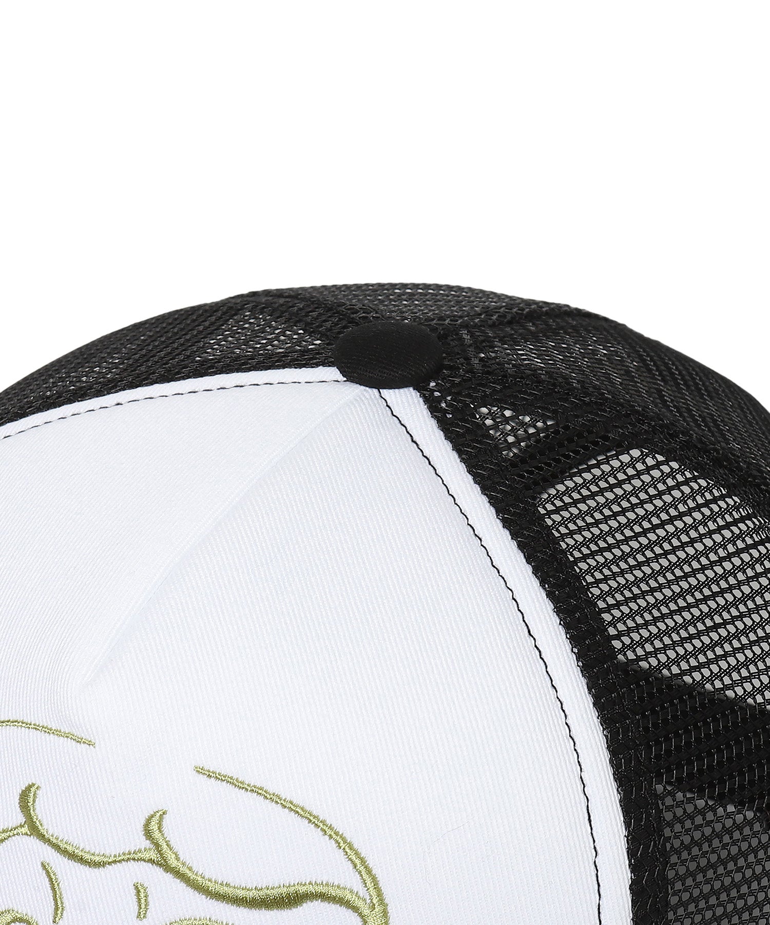 Surf Mesh Trucker Ball Cap - Black