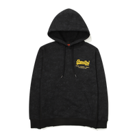 Regular Fit Vintage Small Logo Hoodie - Black