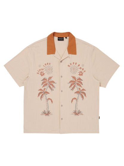 Palm Tree Opencollar Pattern Shirt