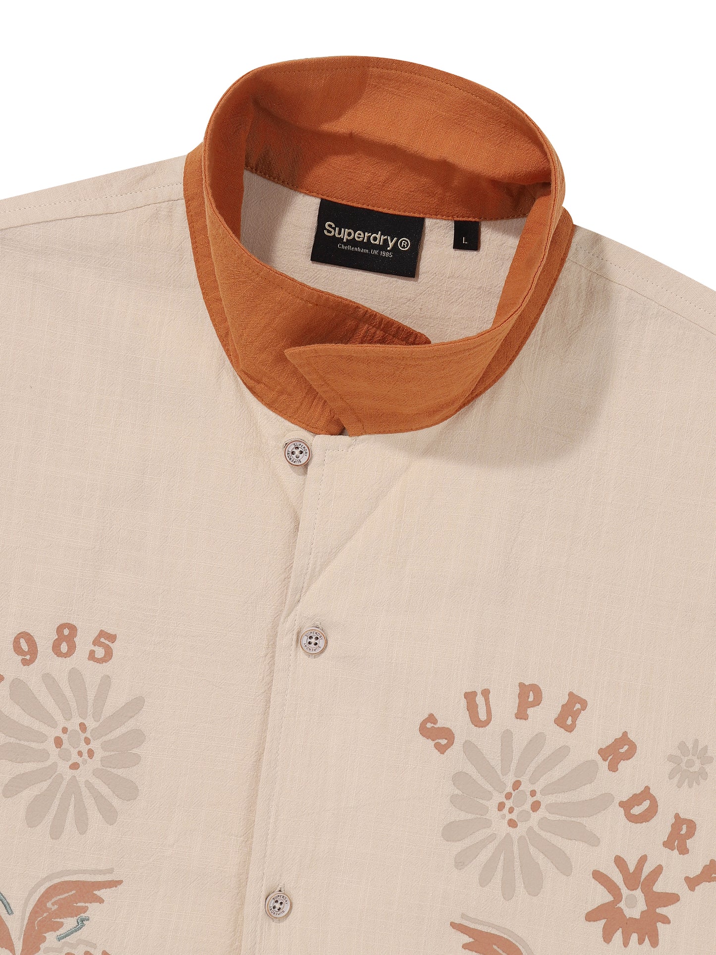 Palm Tree Opencollar Pattern Shirt