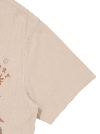Palm Tree Opencollar Pattern Shirt