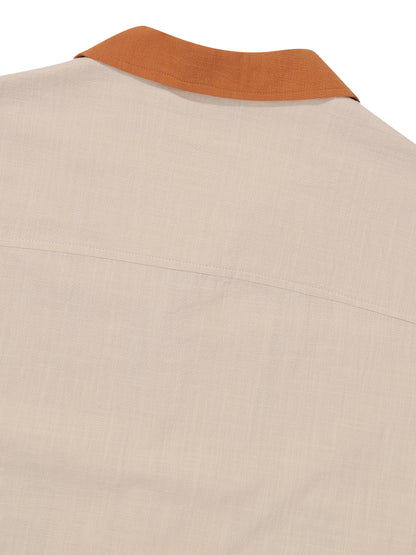Palm Tree Opencollar Pattern Shirt