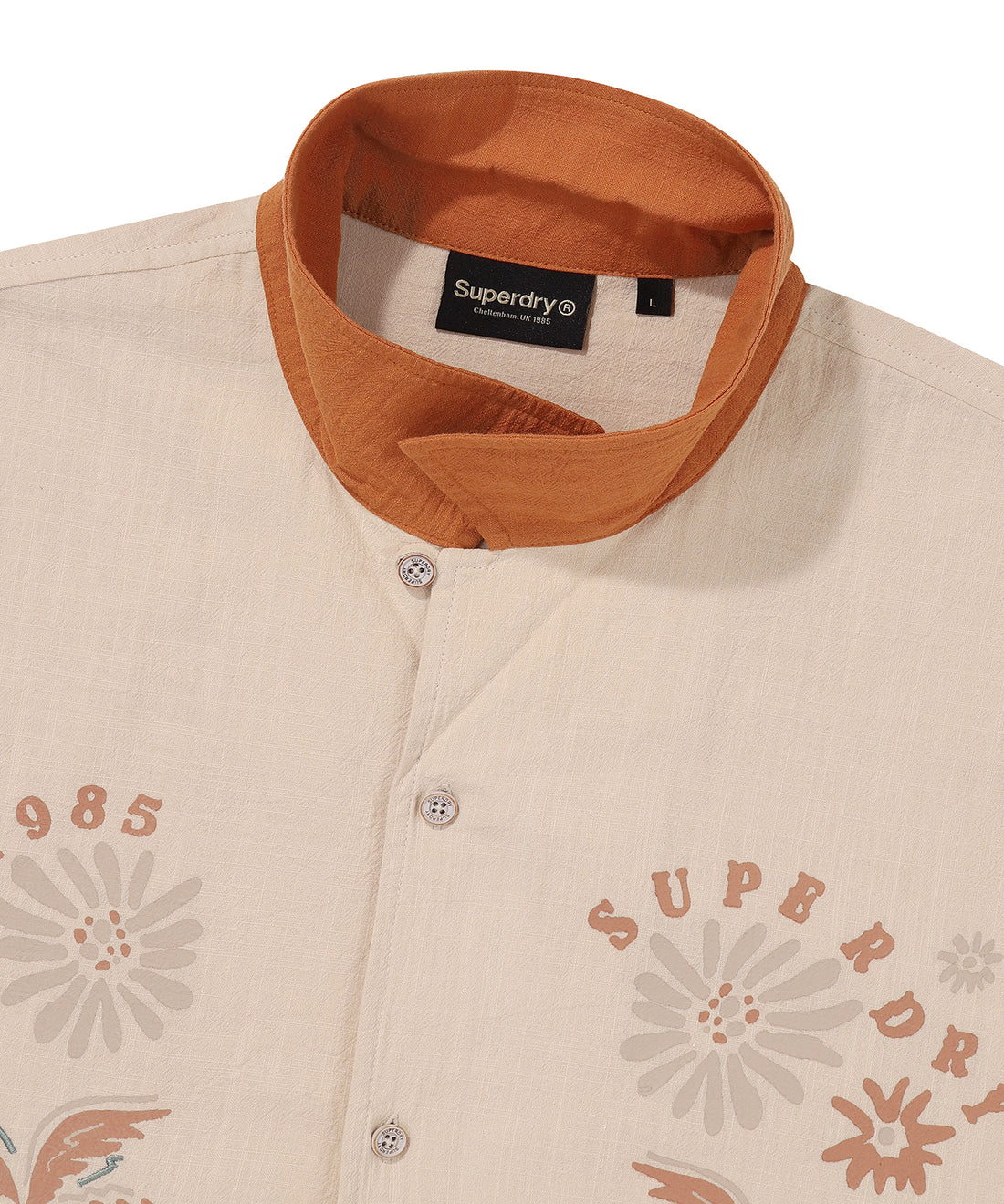 Palm Tree Opencollar Pattern Shirt