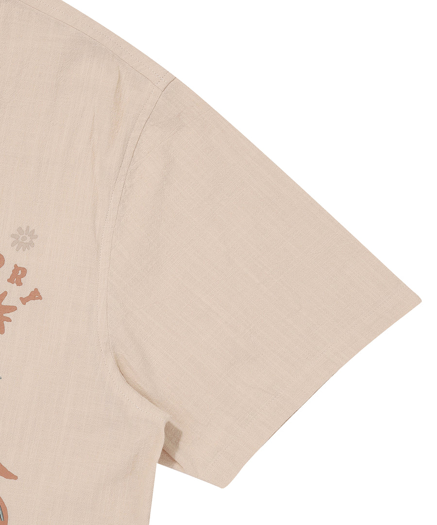 Palm Tree Opencollar Pattern Shirt