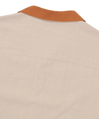 Palm Tree Opencollar Pattern Shirt