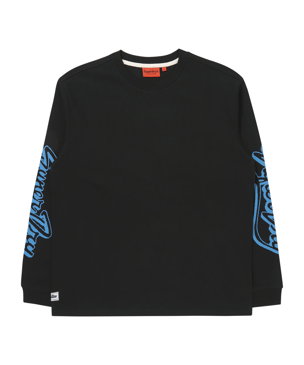 Skating Club Long Sleeve - Black