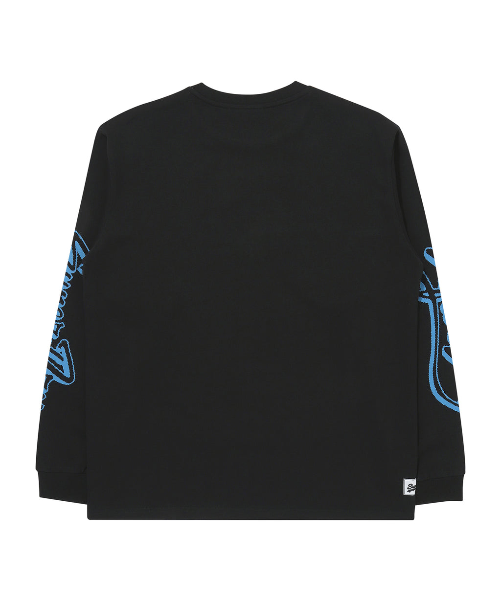 Skating Club Long Sleeve - Black