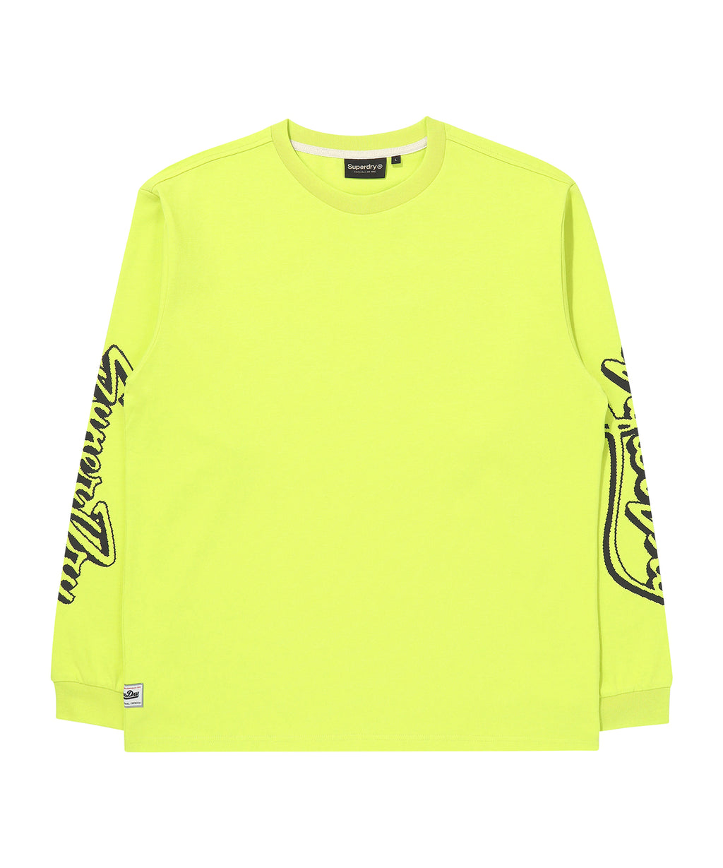 Skating Club Long Sleeve - Lime