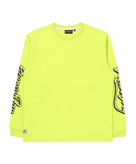 Skating Club Long Sleeve - Lime