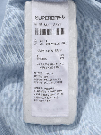 Racer Long Sleeve - Grey/Blue