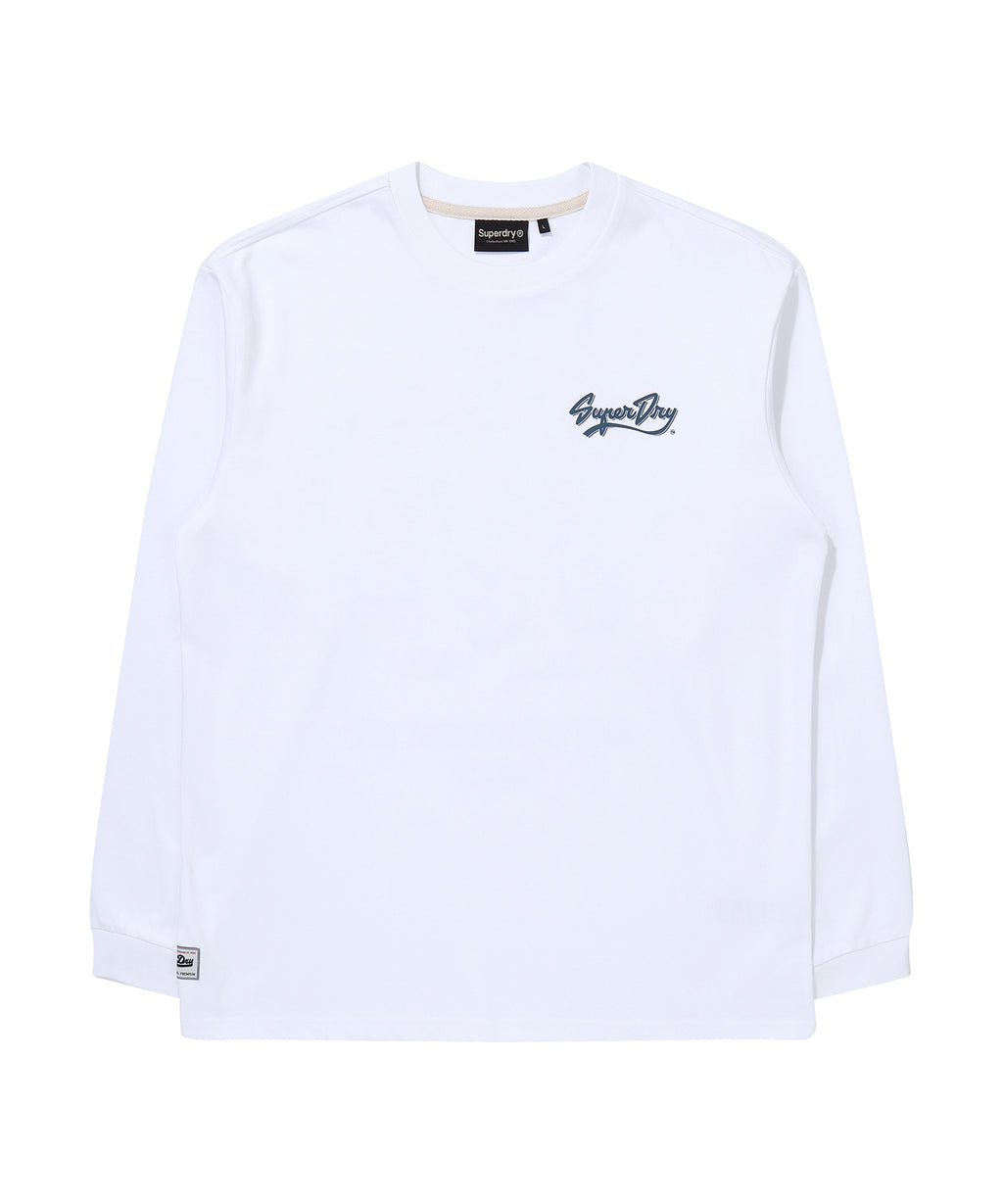 Racer Long Sleeve - White