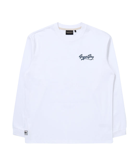 Racer Long Sleeve - White