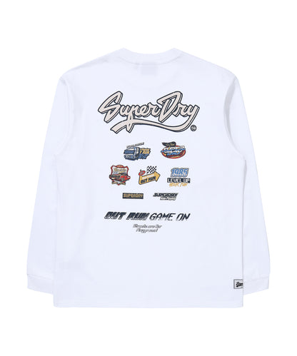 Racer Long Sleeve - White