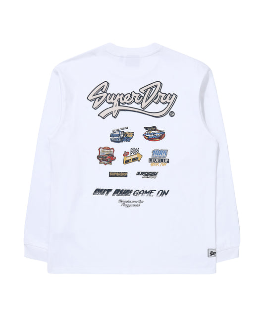 Racer Long Sleeve - White