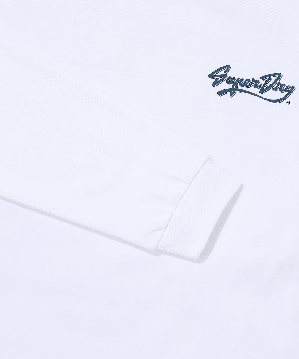 Racer Long Sleeve - White