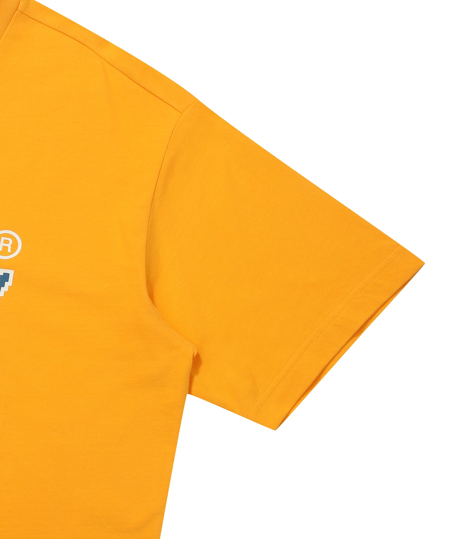 Pixel Logo T-Shirt - D/Yellow