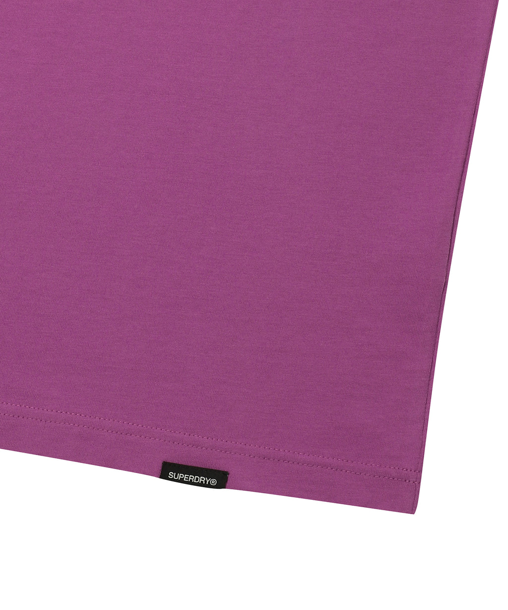 Pixel Logo T-Shirt - Purple