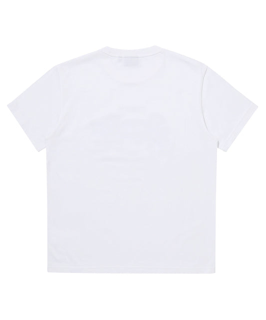 Sprayed Vintage Logo T-Shirt - White