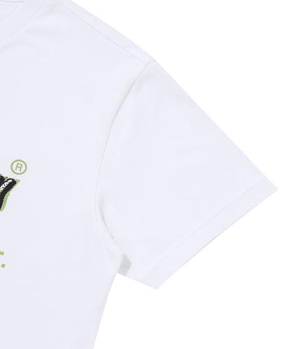 Sprayed Vintage Logo T-Shirt - White