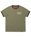 Vintage Logo Ringer T-Shirt - L/Khaki