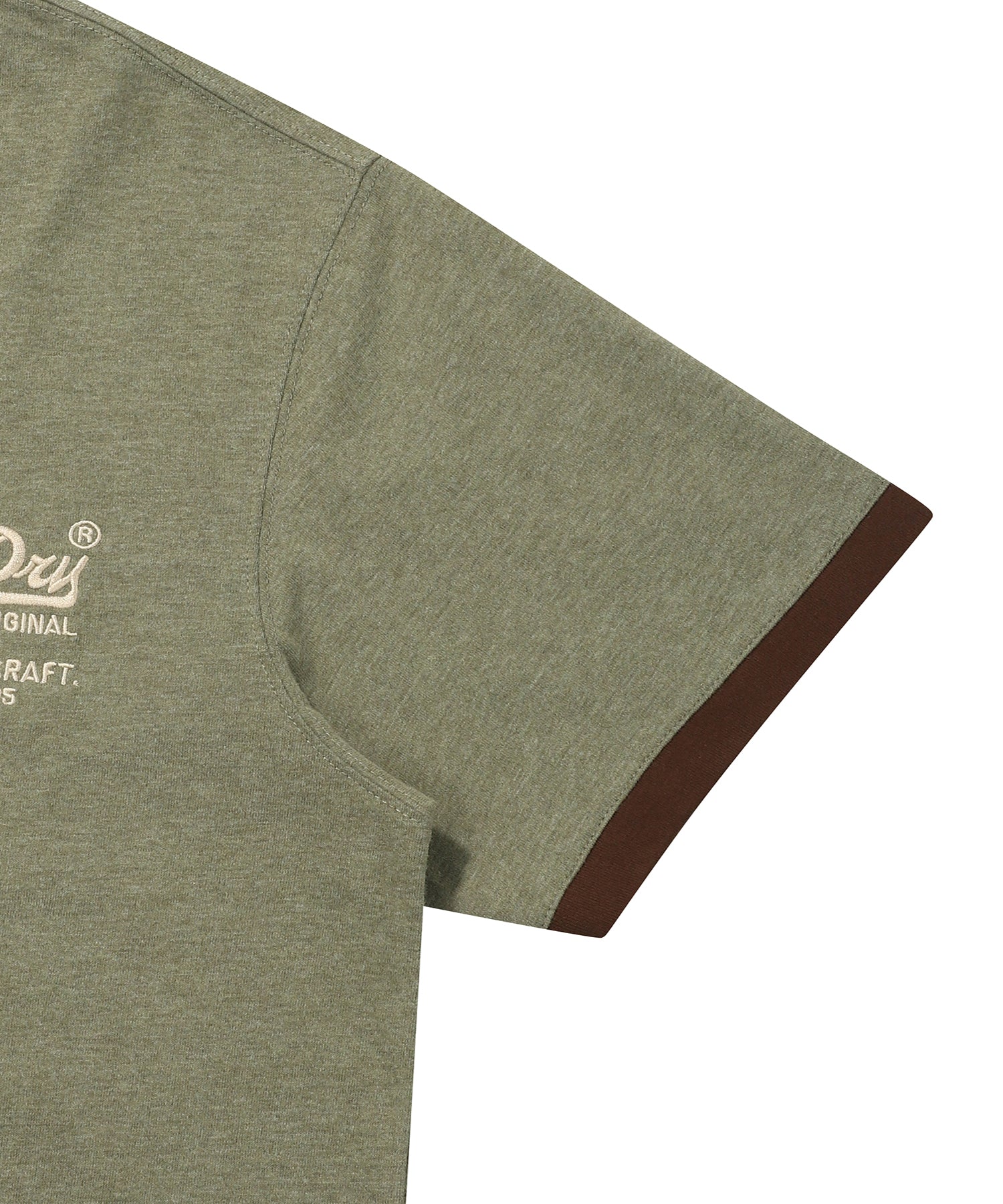 Vintage Logo Ringer T-Shirt - L/Khaki