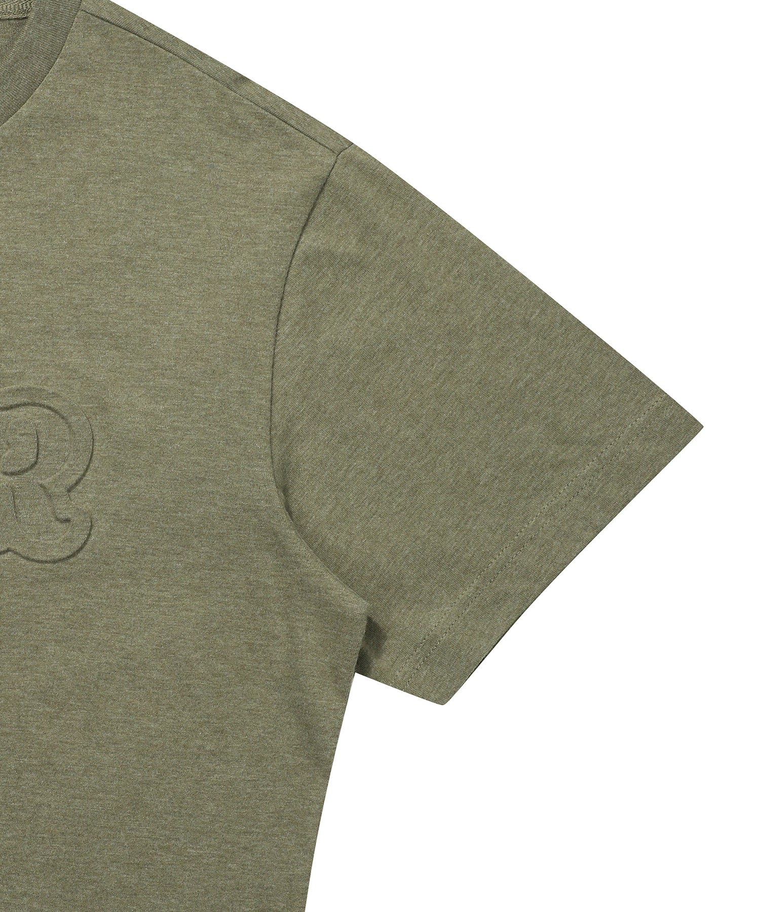 Big Logo Emb T-Shirt - Light Khaki