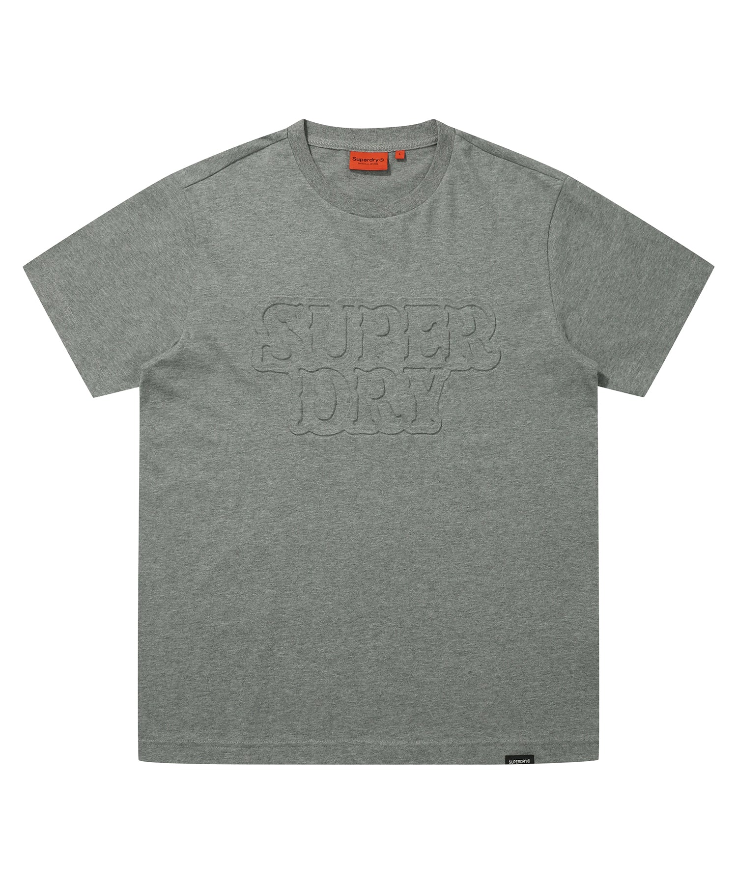 Big Logo Emb T-Shirt - M/Grey