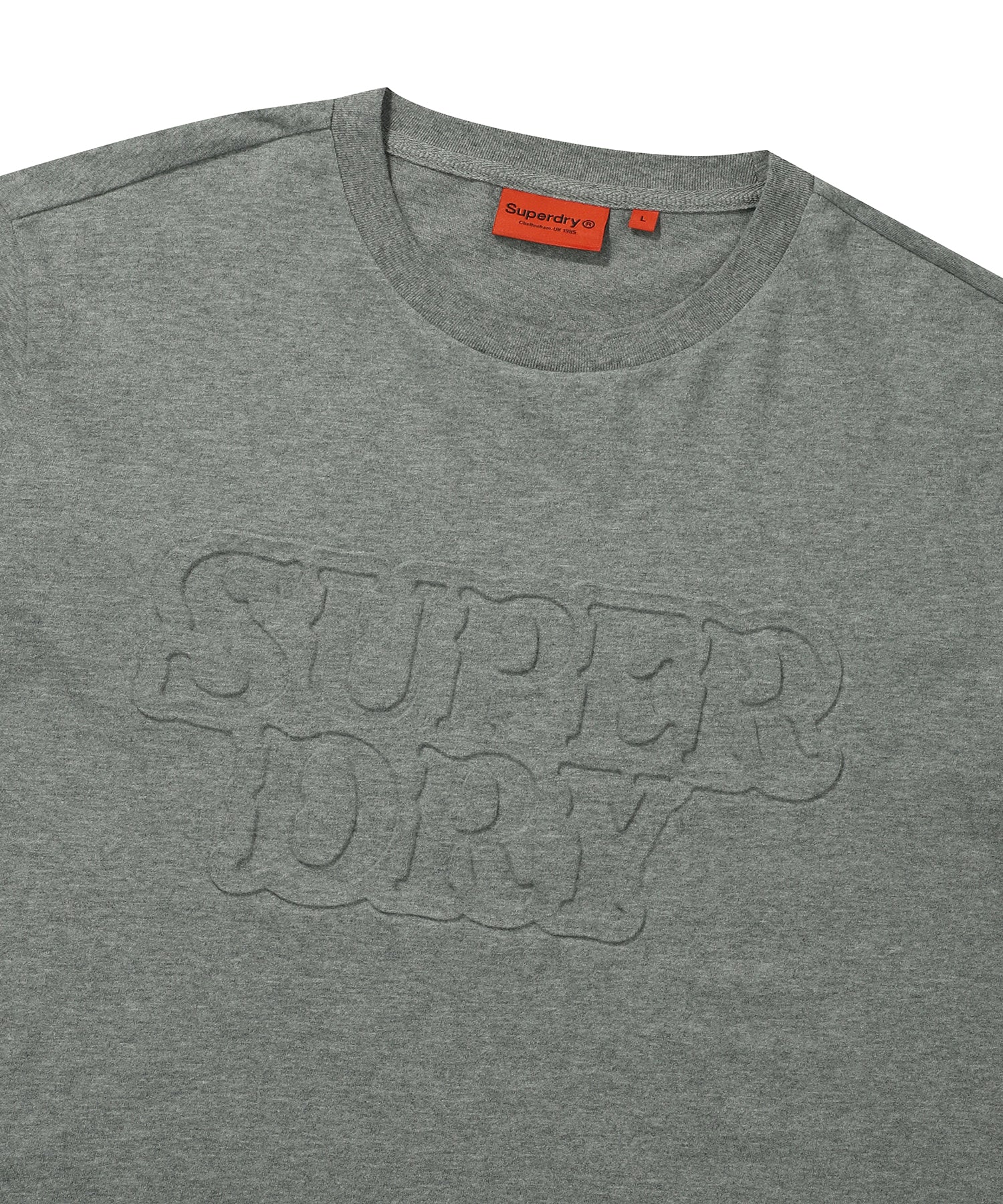 Big Logo Emb T-Shirt - M/Grey