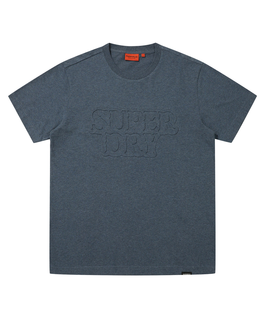 Big Logo Emb T-Shirt - M/Indigo