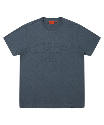 Big Logo Emb T-Shirt - M/Indigo