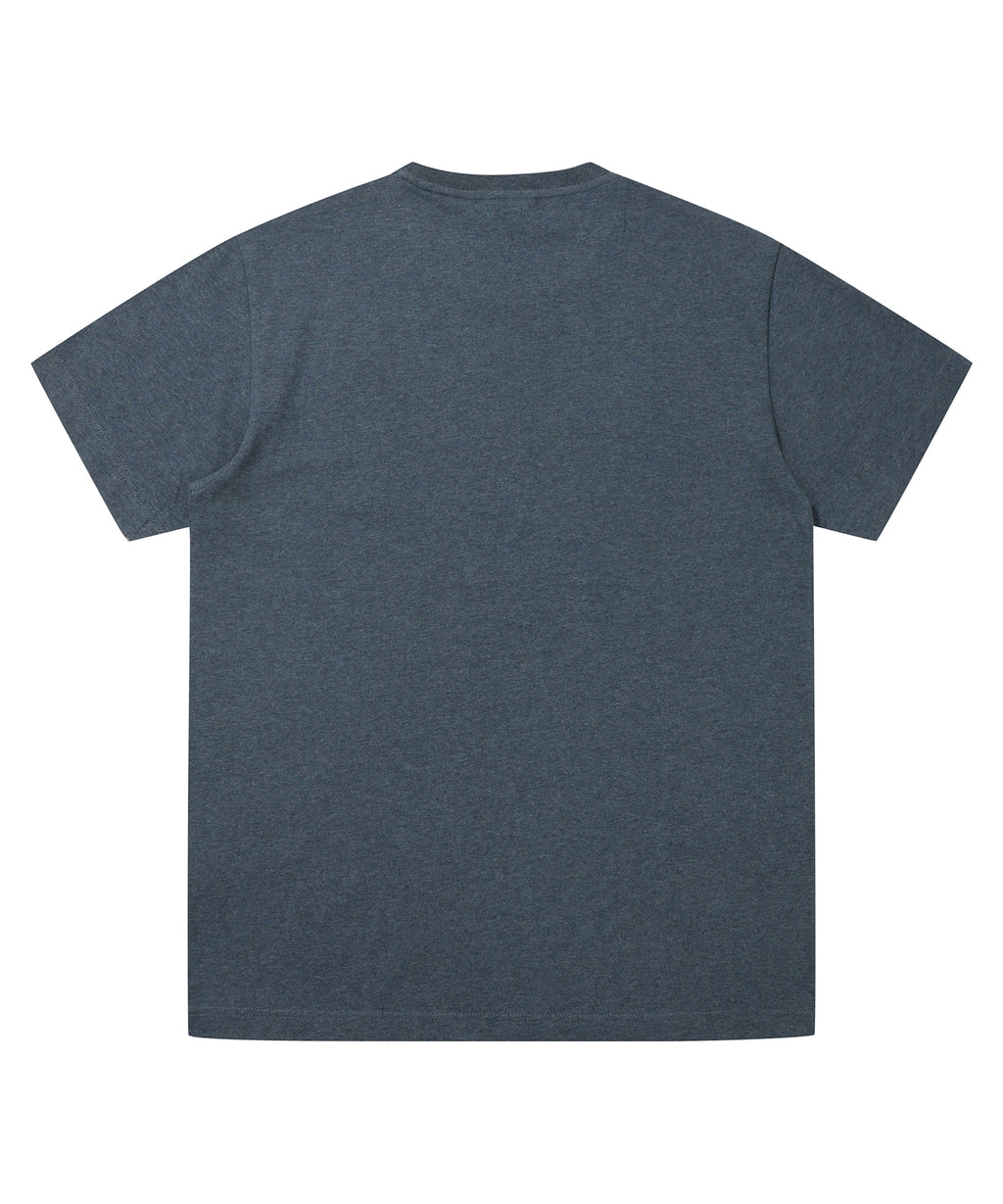Big Logo Emb T-Shirt - M/Indigo