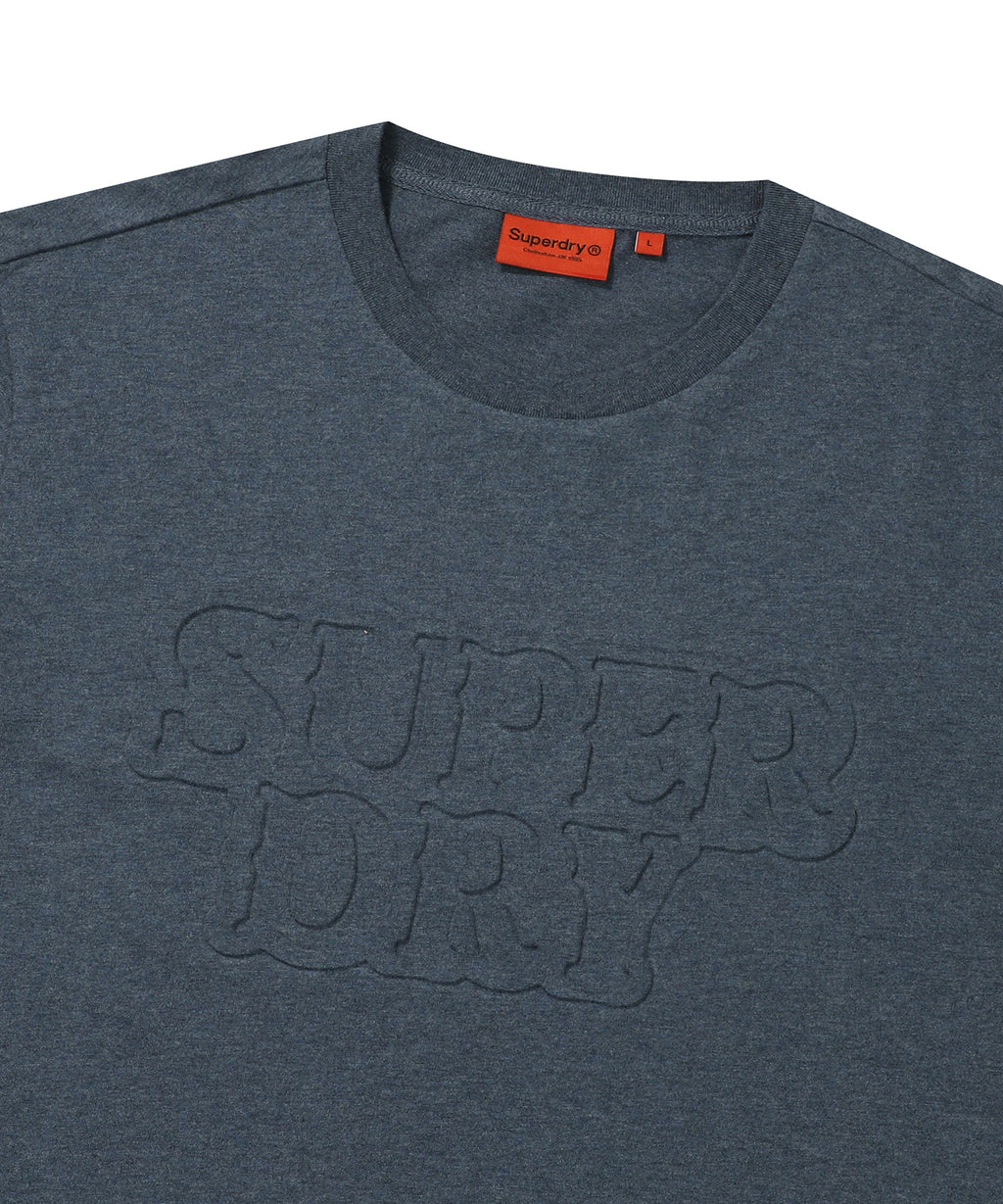 Big Logo Emb T-Shirt - M/Indigo