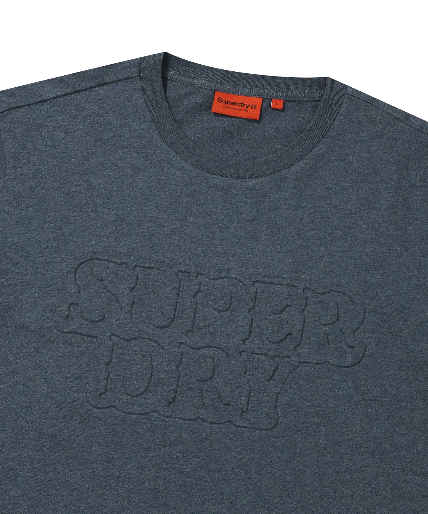 Big Logo Emb T-Shirt - M/Indigo