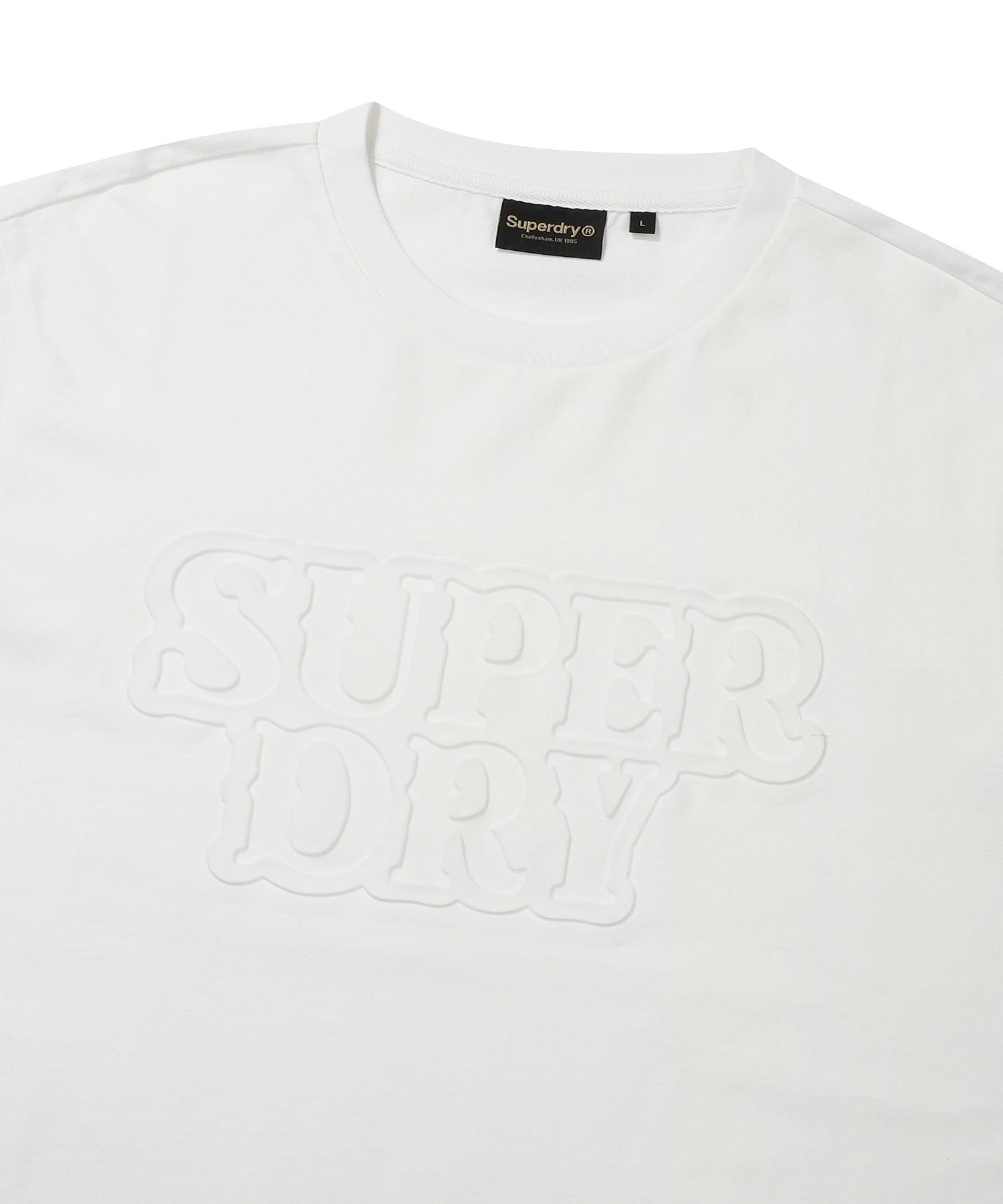 Big Logo Emb T-Shirt - White