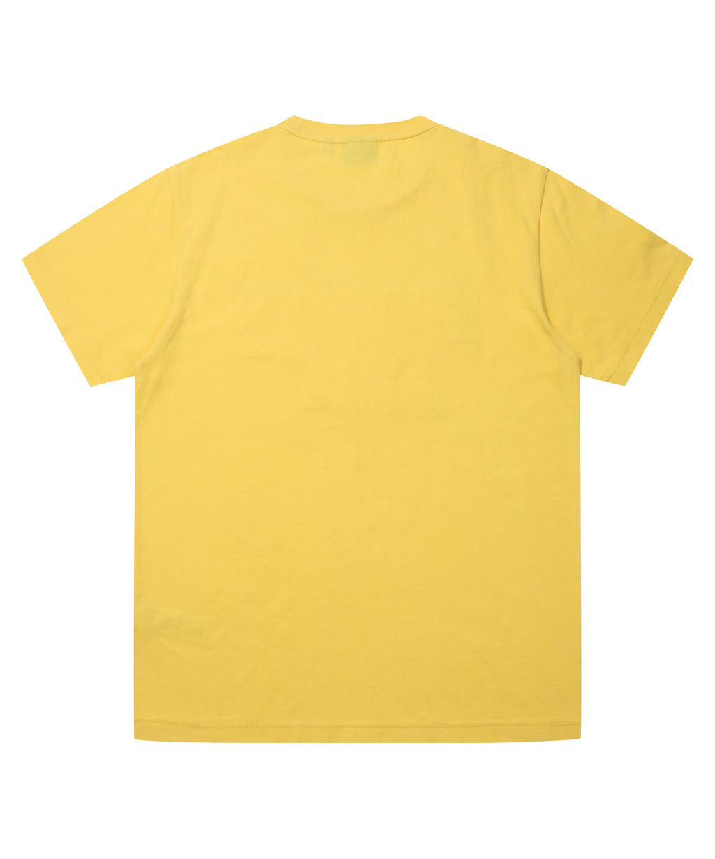Big Logo Emb T-Shirt - Yellow