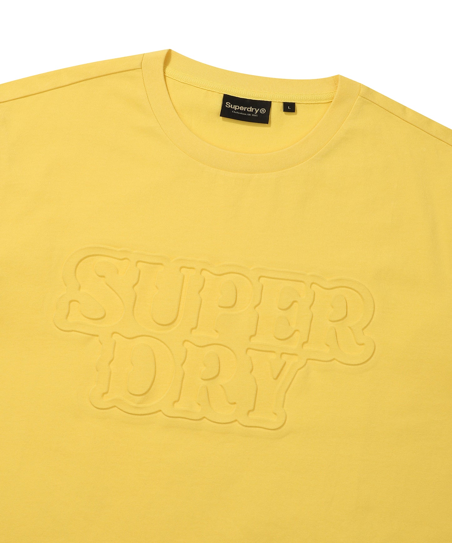 Big Logo Emb T-Shirt - Yellow