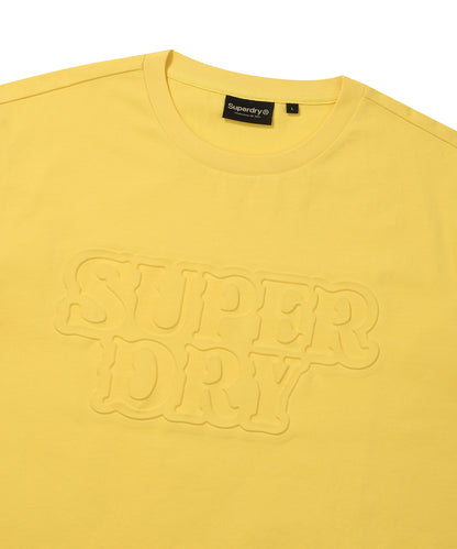 Big Logo Emb T-Shirt - Yellow