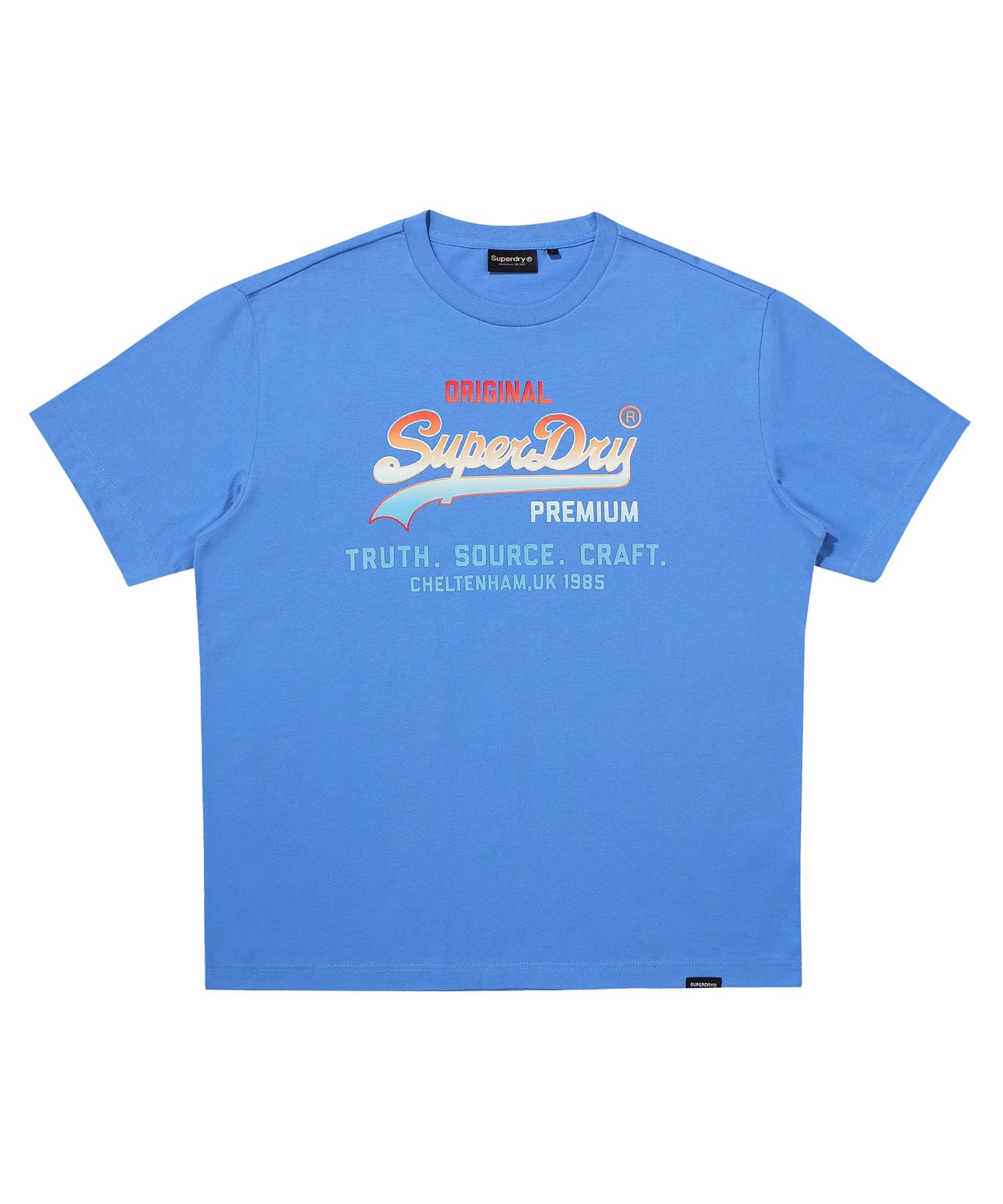 1985 Gradient Vintage Logo T-Shirt - Blue