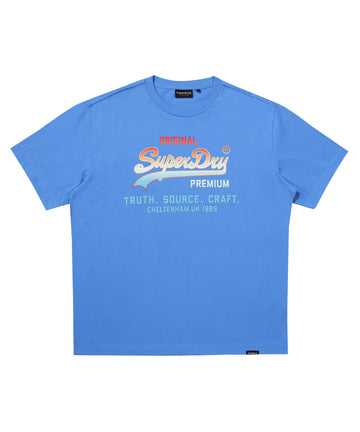 1985 Gradient Vintage Logo T-Shirt - Blue